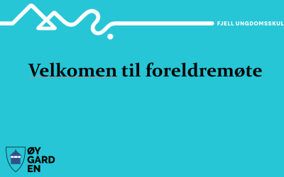 Lenkje til artikkel: Foreldremøte hausten 2026
