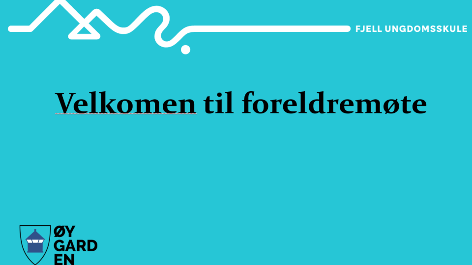 Lenkje til artikkel: Informasjonsmøte for føresette ved Fjell ungdomsskule 10. trinn 06.01.26 