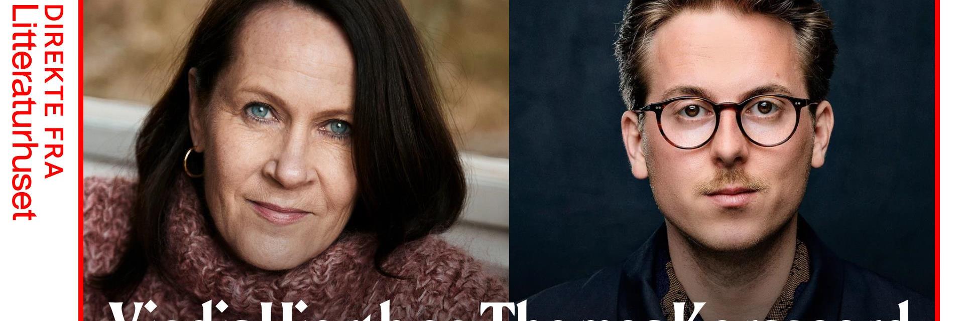 Thomas Korsgaard og Vigdis Hjorth