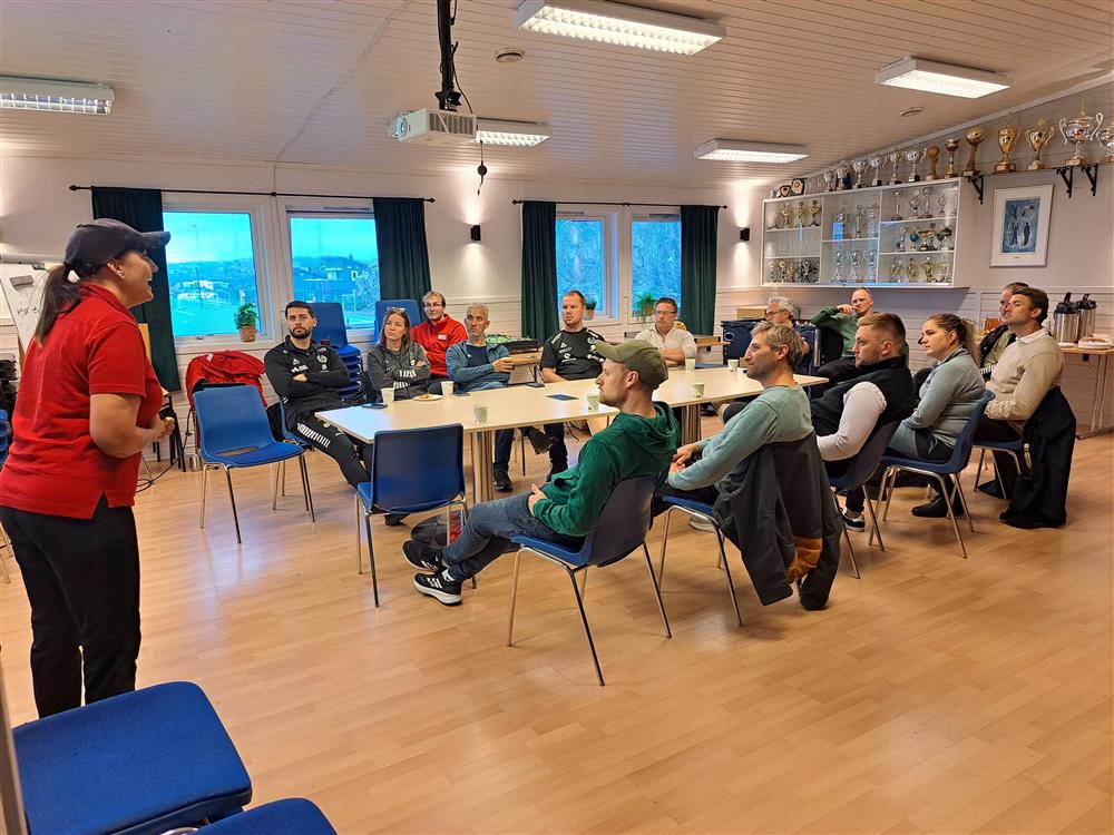 Frå kurset - Klikk for stort bilete