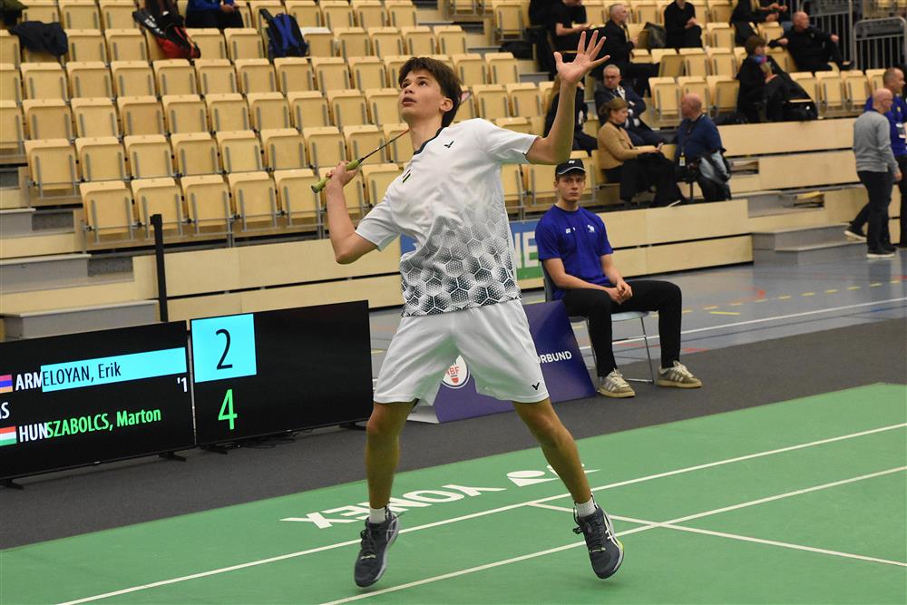 Frå U15 EM - Klikk for stort bilete