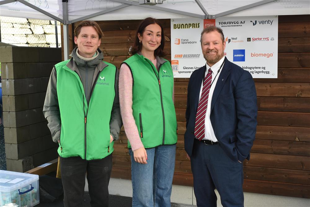 Frå sykkelshowet - Klikk for stort bilete