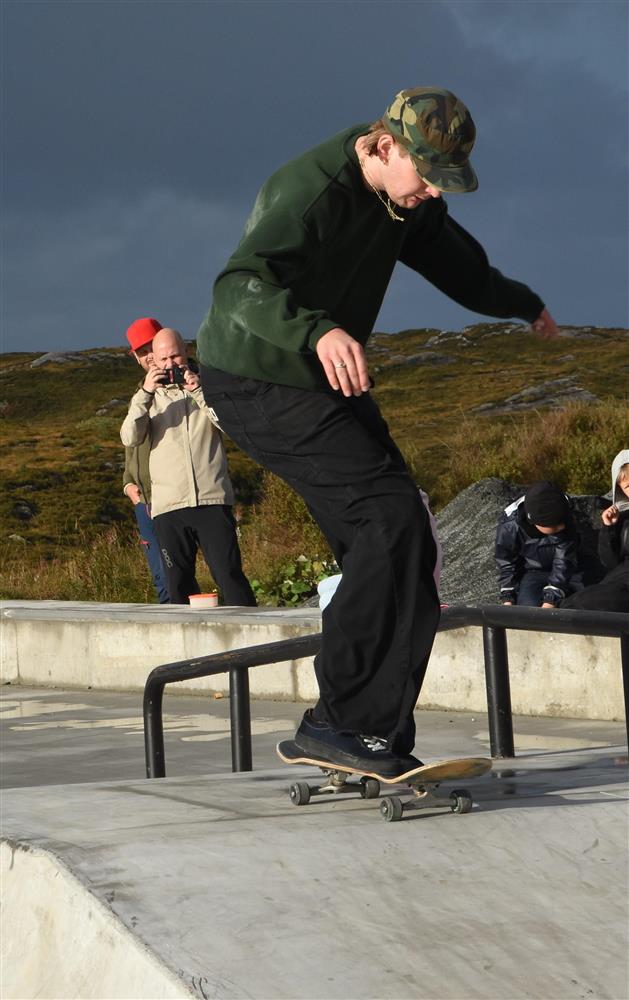 Frå sykkelshowet - Klikk for stort bilete