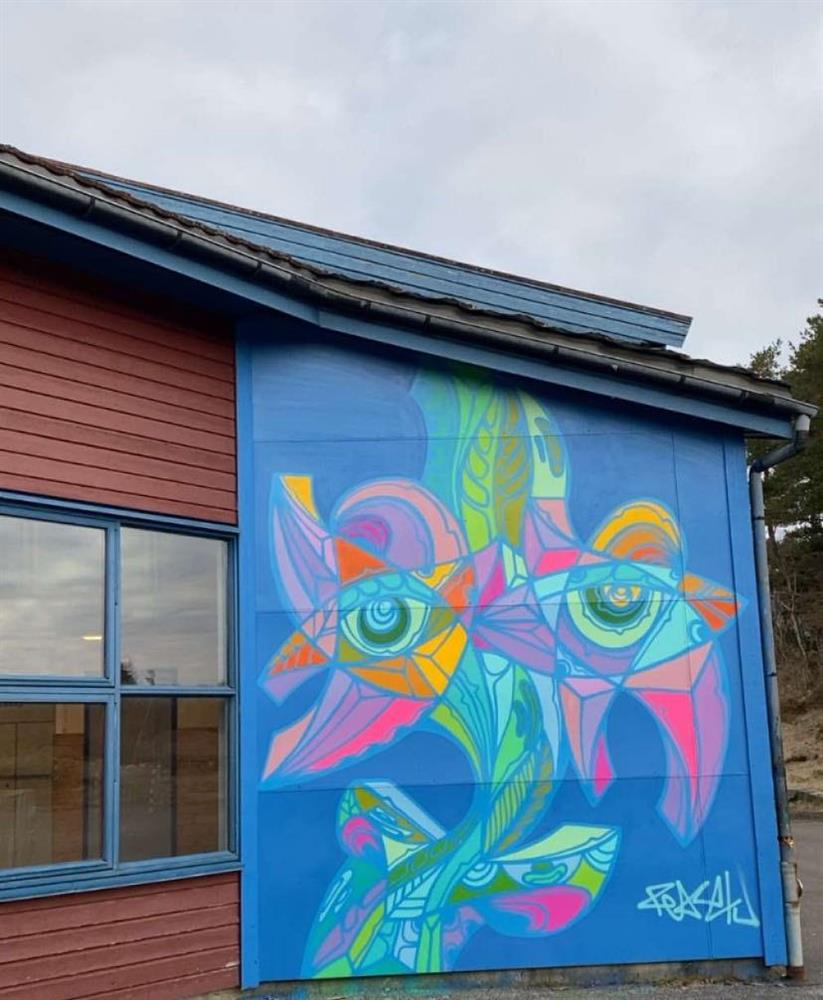 Elevarbeid - Klikk for stort bilete