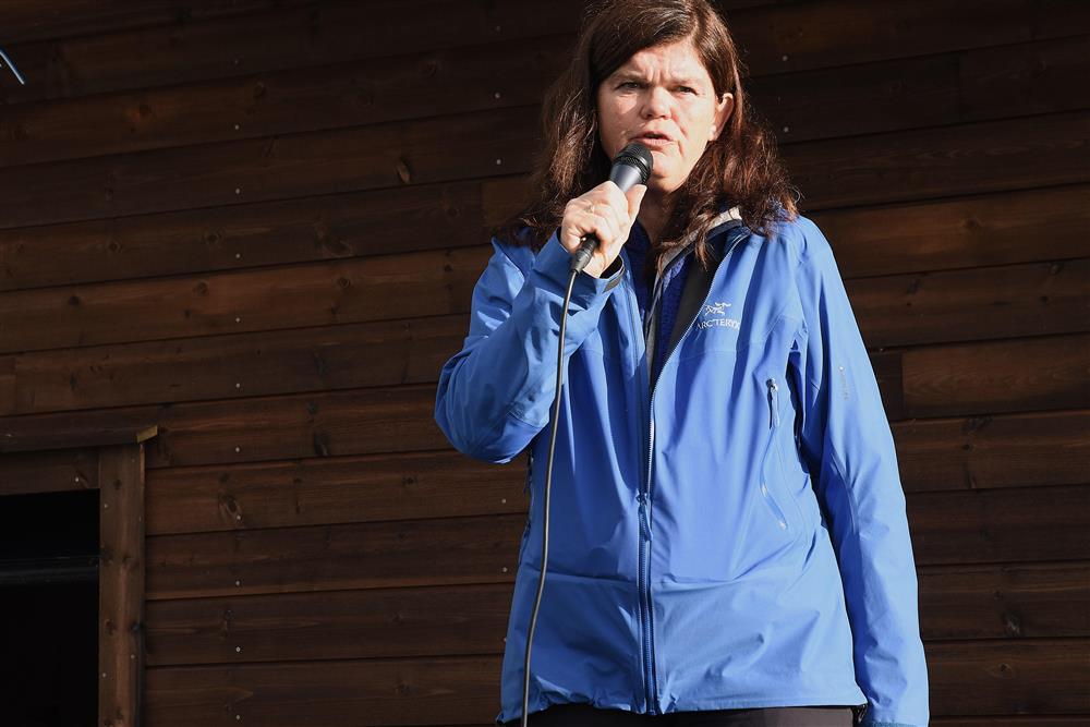 Frå sykkelshowet - Klikk for stort bilete