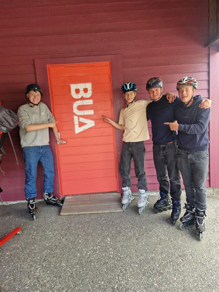 Erik Landro, Rune-Leander Hagen, Lars Ingebrigtsen Vadseth, Lucas Emanuel Kvalheim. - Klikk for stort bilete