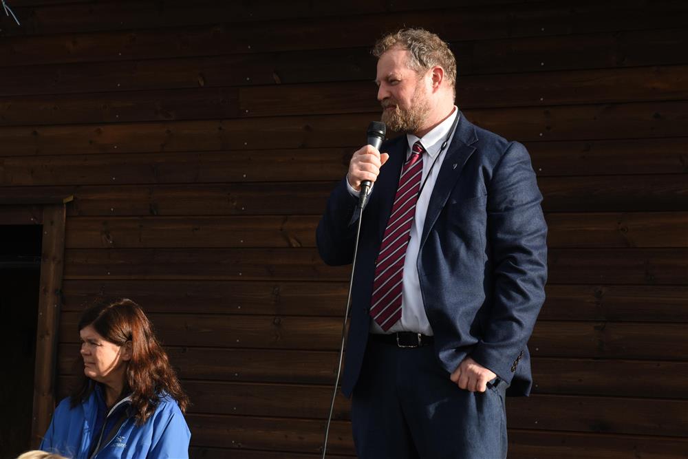 Frå sykkelshowet - Klikk for stort bilete