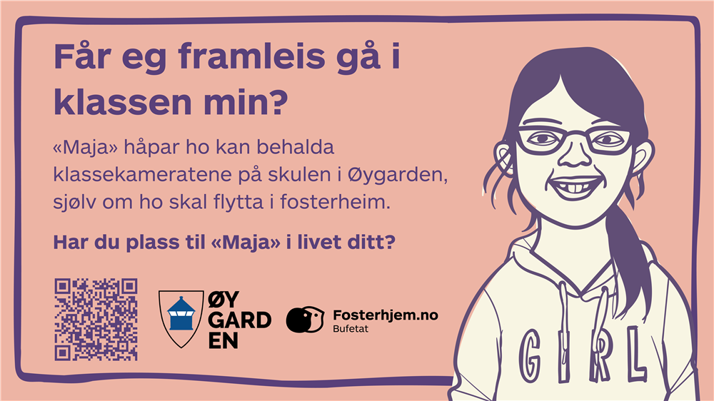 Fosterheimskampanje - Klikk for stort bilete
