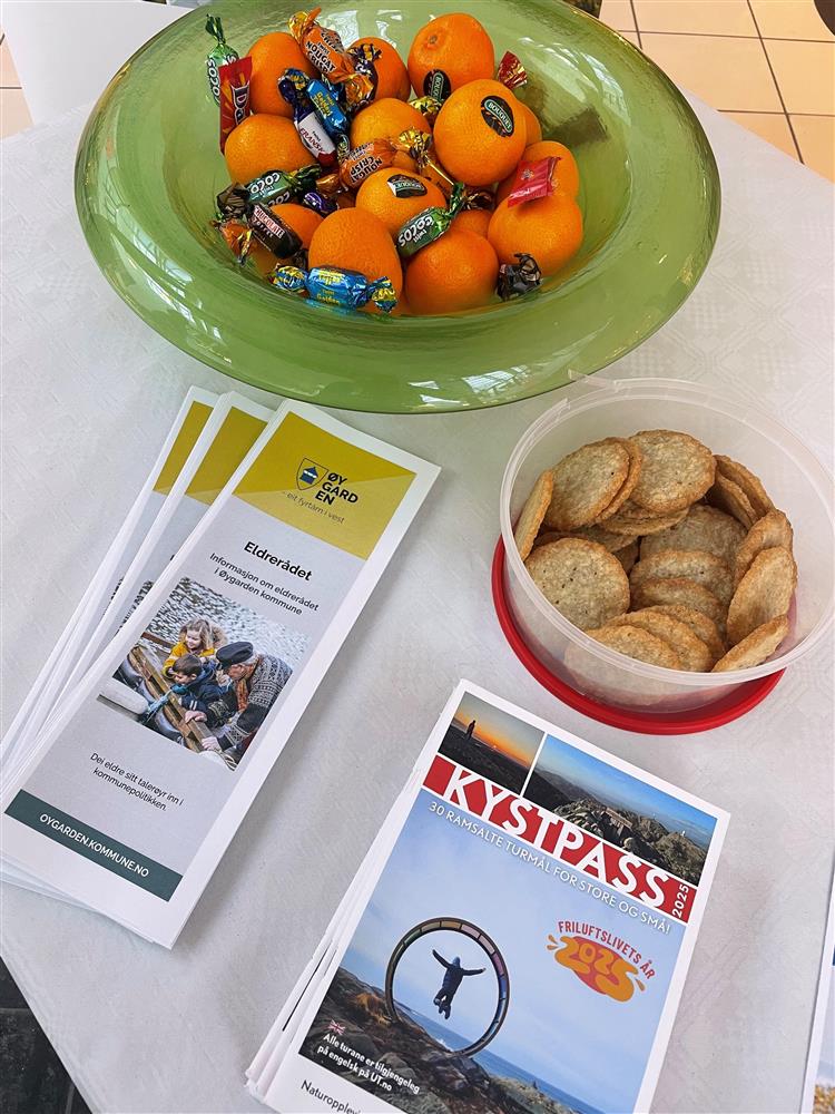 Frå seniormessa - Klikk for stort bilete