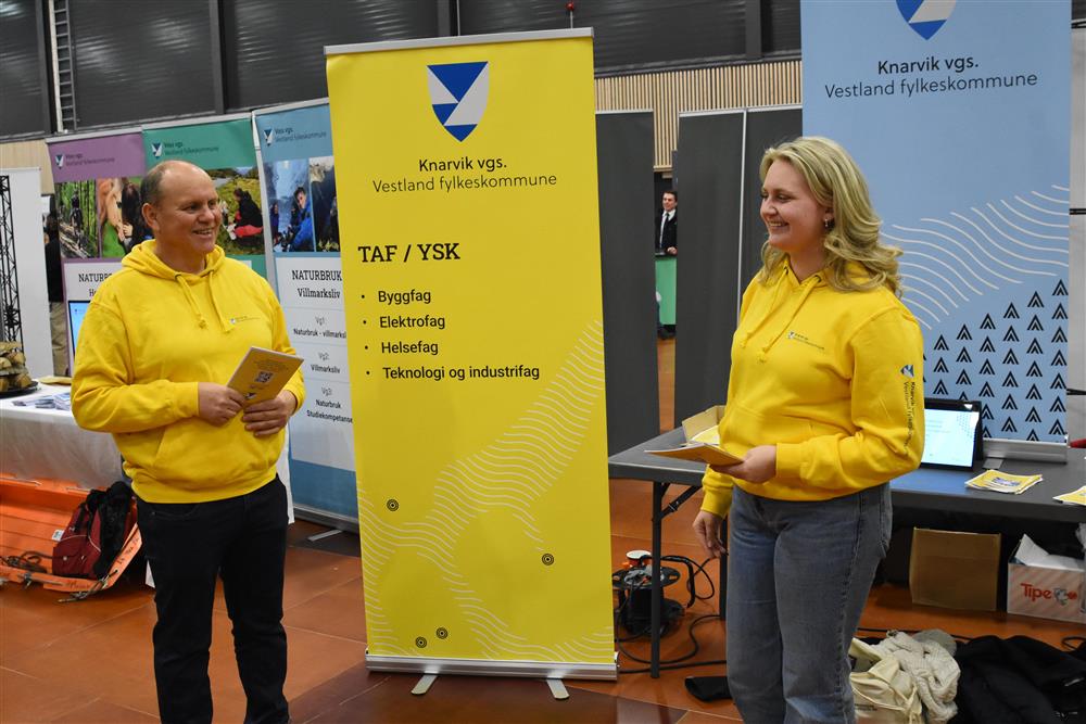 Frå Yrkesmessa 2025 - Klikk for stort bilete