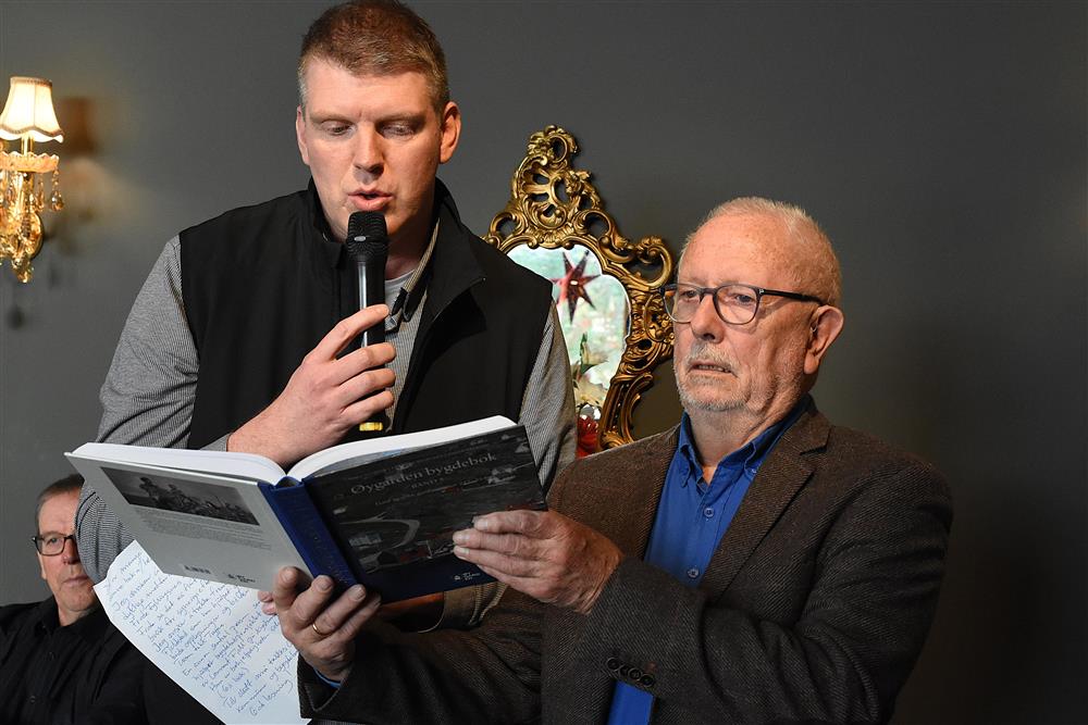 Kenneth Bratland (til venstre) og Jacob Henrik Hellesund - Klikk for stort bilete