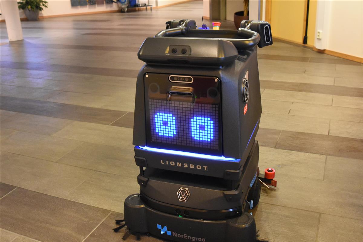 Vaskerobot - Klikk for stort bilete