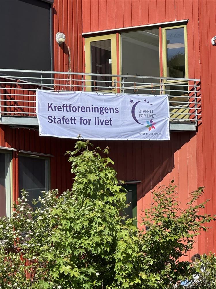 Frå stafetten - Klikk for stort bilete