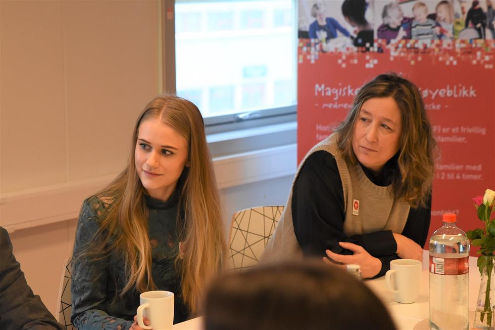 Sirianne Arnestad Hellerud og Anette Børnes. - Klikk for stort bilete