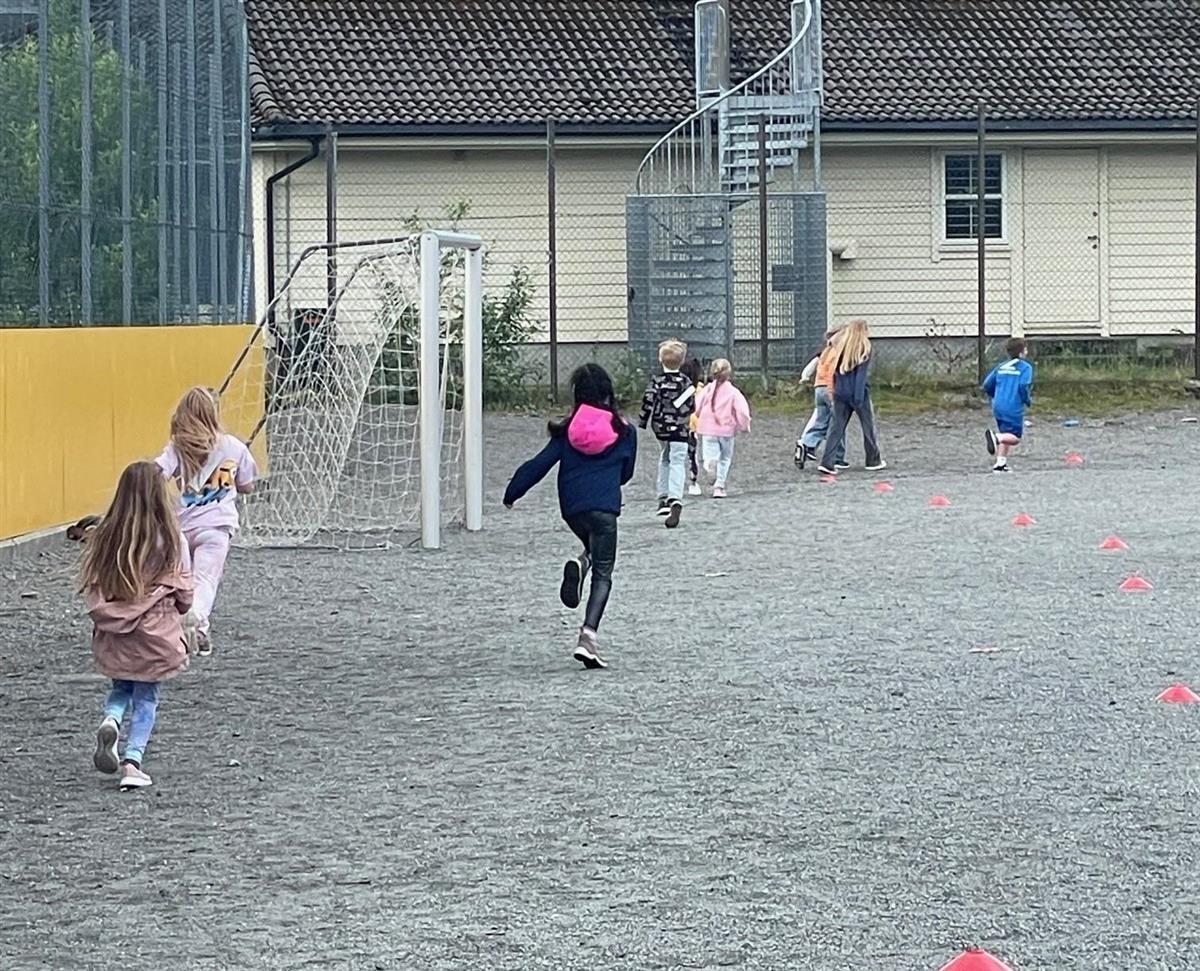 Frå aksjonsløpet - Klikk for stort bilete