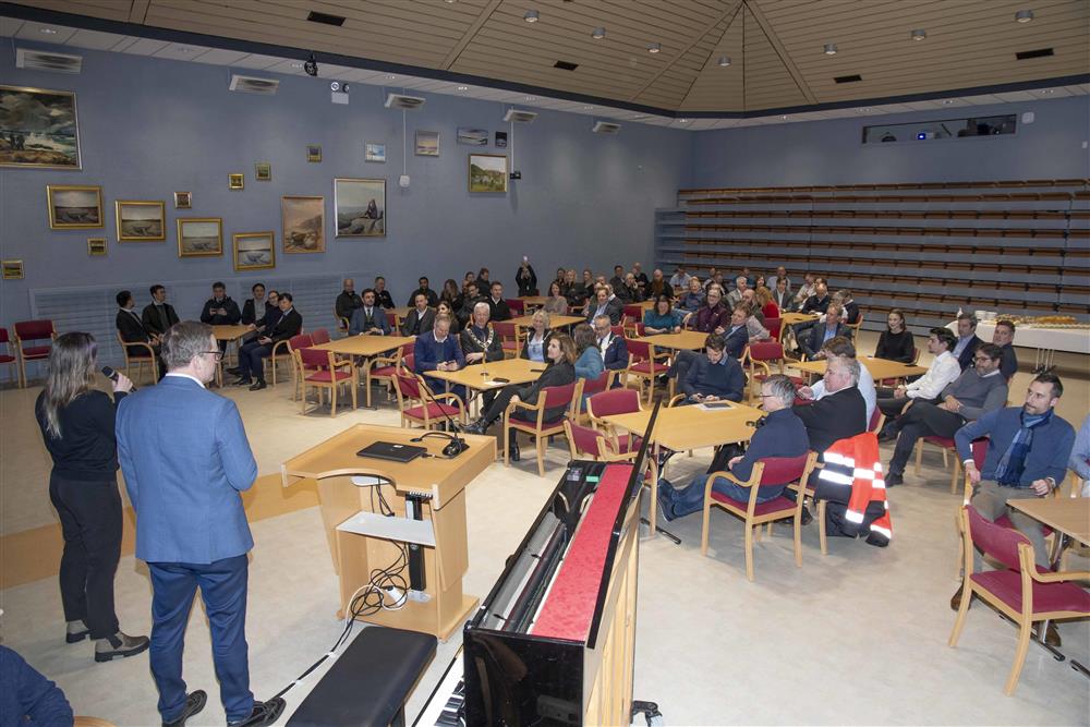 Frå kultursalen - Klikk for stort bilete
