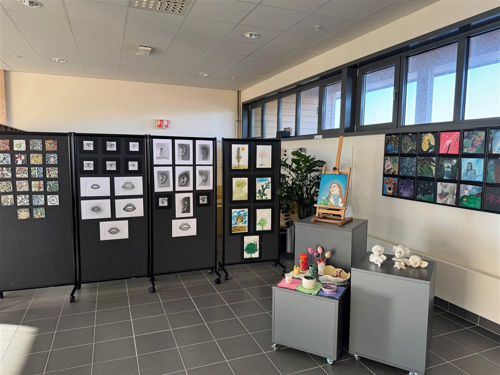 Elevutstilling på Galleri Liljevatnet - Klikk for stort bilete