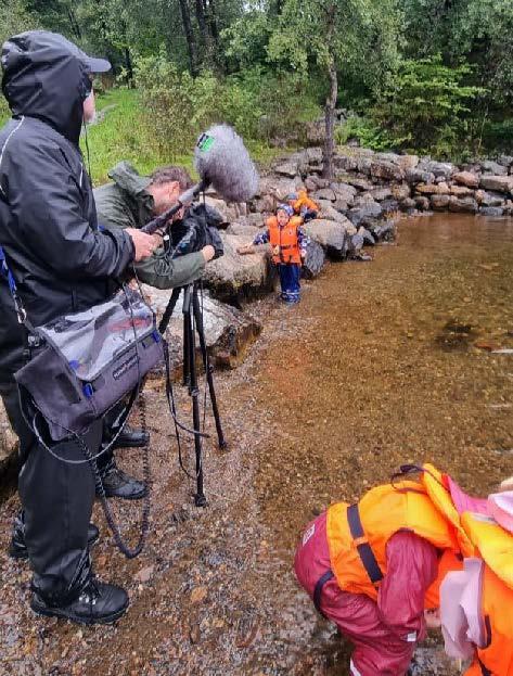 One Ocean - kunst og forskningsprosjekt for fireåringer - Klikk for stort bilete