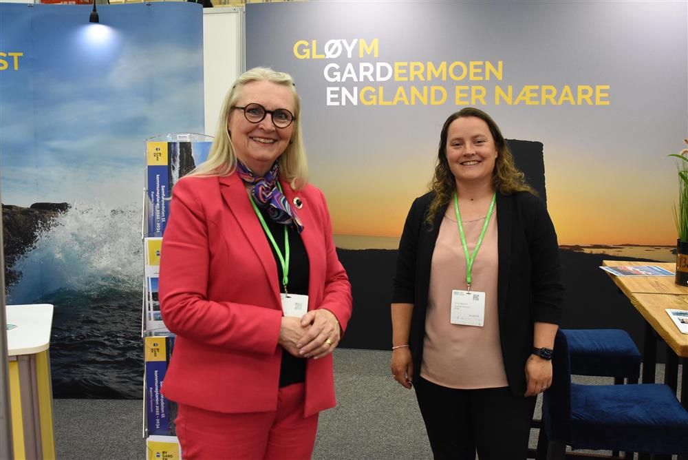Torill Selsvold Nyborg og Sylvia Haugland - Klikk for stort bilete