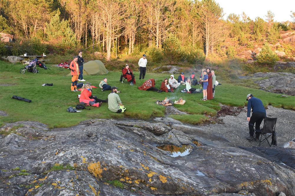 Frå Natt i naturen i Smivågen - Klikk for stort bilete
