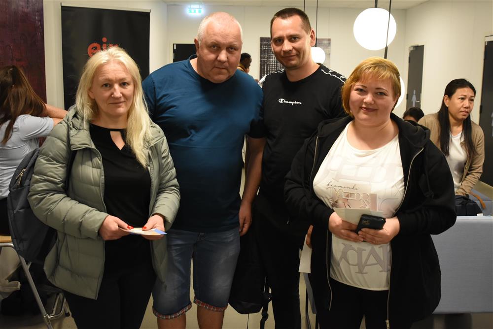 Frå jobbmessa - Klikk for stort bilete