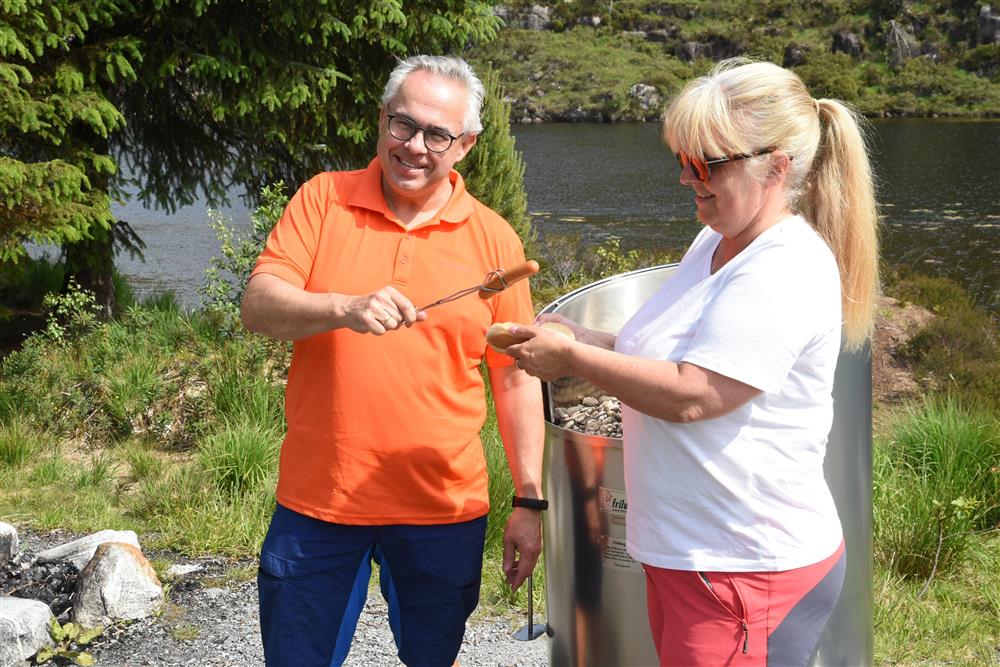 Frå dagsturhyttetreffet - Klikk for stort bilete