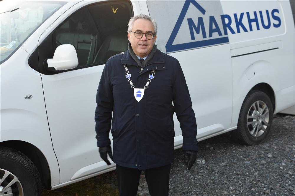 Ordførar Tom Georg Indrevik - Klikk for stort bilete