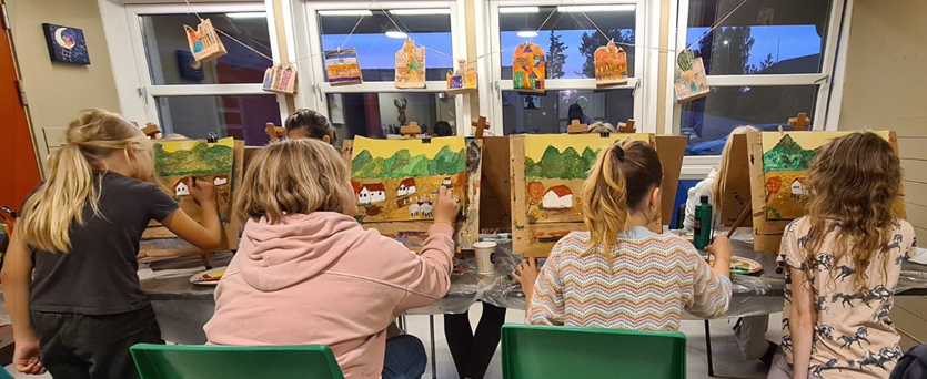 KunstLab på Frihuset - Klikk for stort bilete