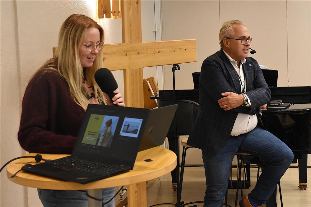 Laila Eidsheim Flaa og Tom Georg Indrevik - Klikk for stort bilete