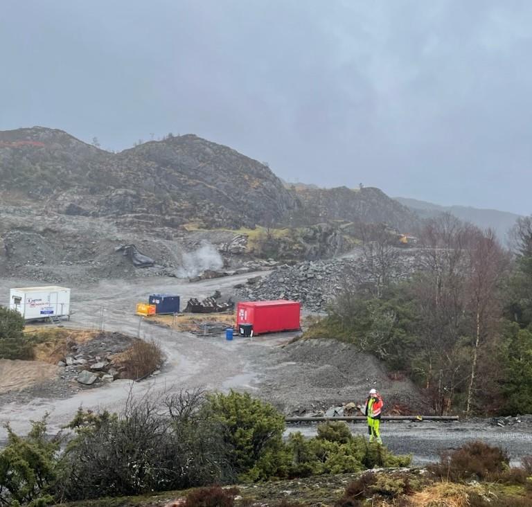 Her går salva - Klikk for stort bilete