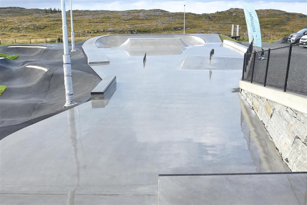 Frå sykkelshowet - Klikk for stort bilete