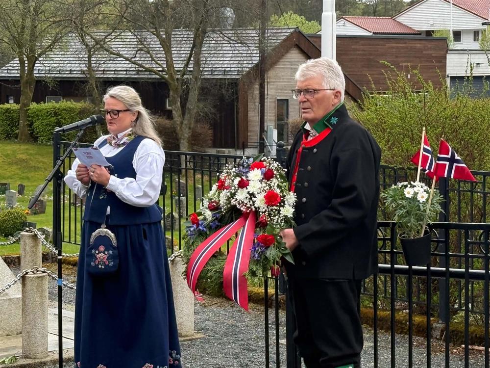 Ingvill Kvalsnes Blom og Egil Morland - Klikk for stort bilete