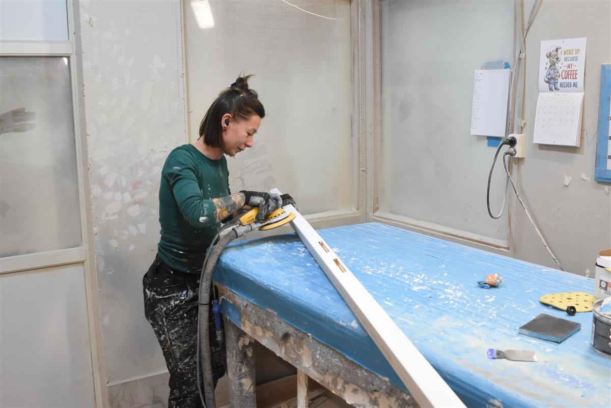 Frå verkstad - Klikk for stort bilete