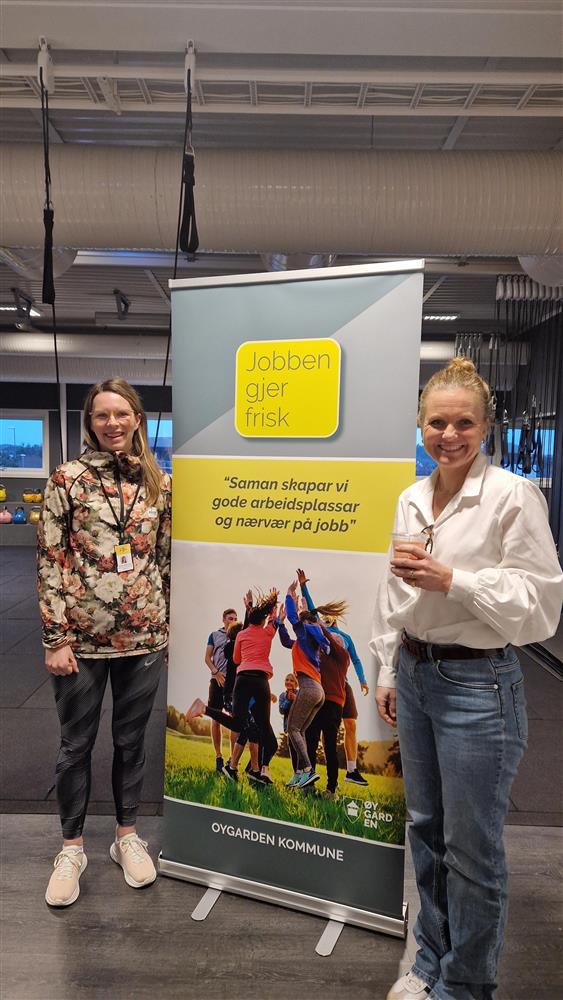 Kick-off for Jobben gjer frisk - Klikk for stort bilete