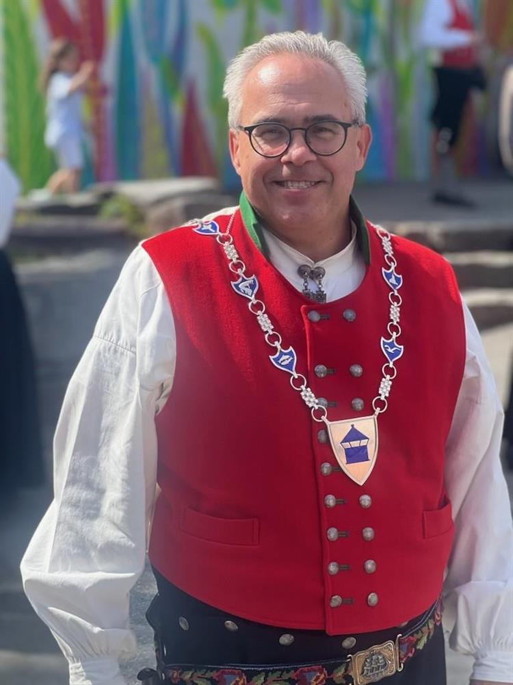 Frå feiringa på Kolltveit - Klikk for stort bilete