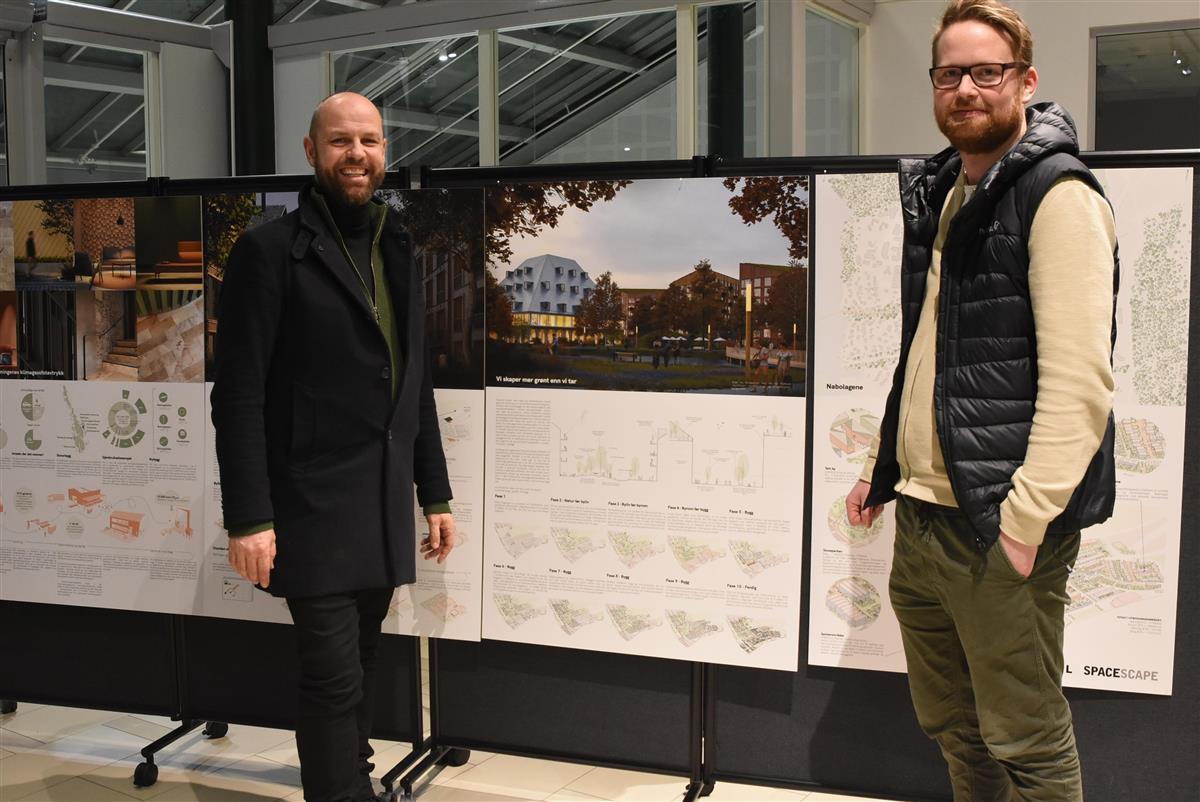 Fredrik Barth og Anders Eide i Vill Arkitektur - Klikk for stort bilete