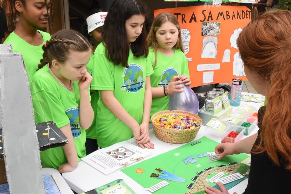 Frå Energimessa - Klikk for stort bilete