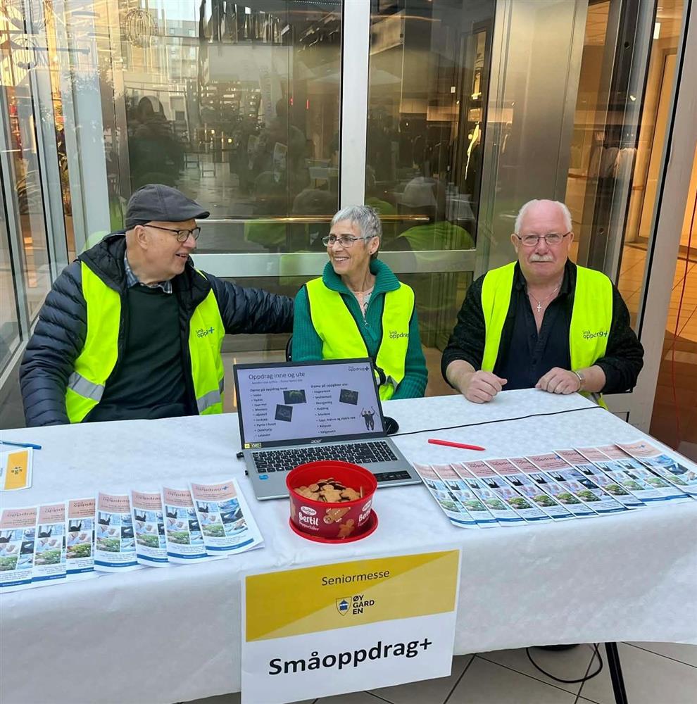 Frå seniormessa - Klikk for stort bilete