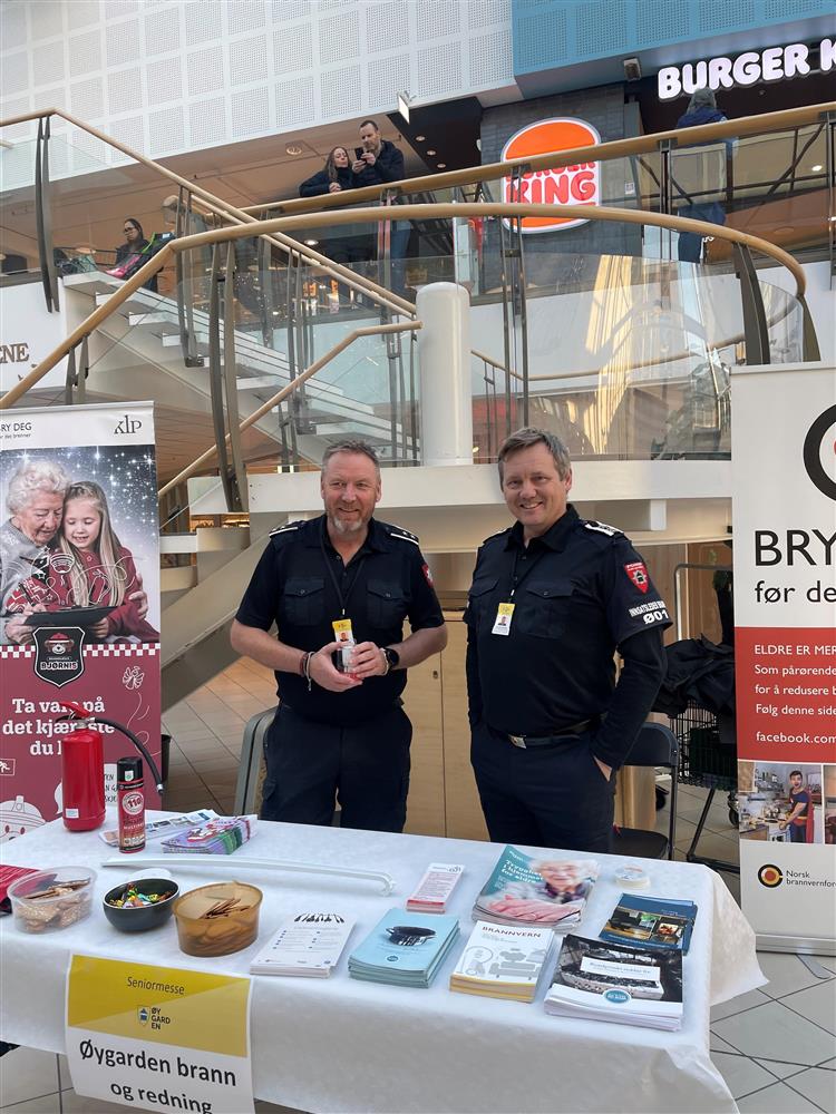 Frå seniormessa - Klikk for stort bilete