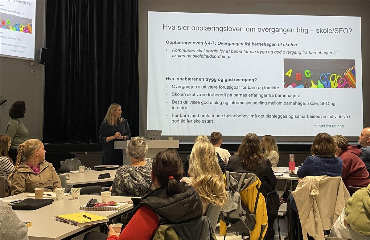 Frå samlinga i kultursalen. - Klikk for stort bilete