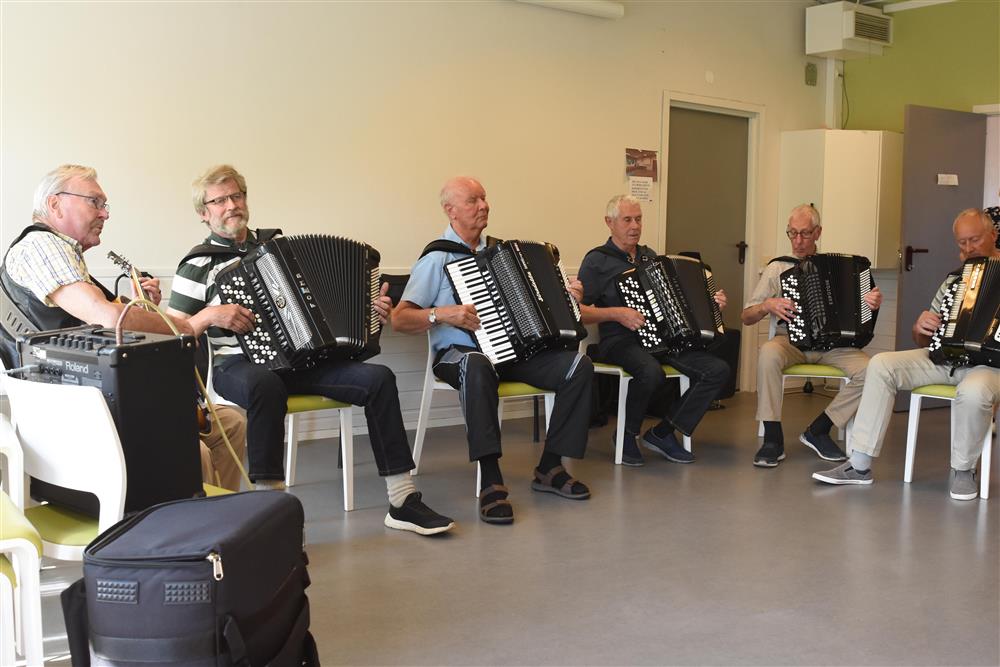 Arvid Torsvik og medmusikantane hans - Klikk for stort bilete