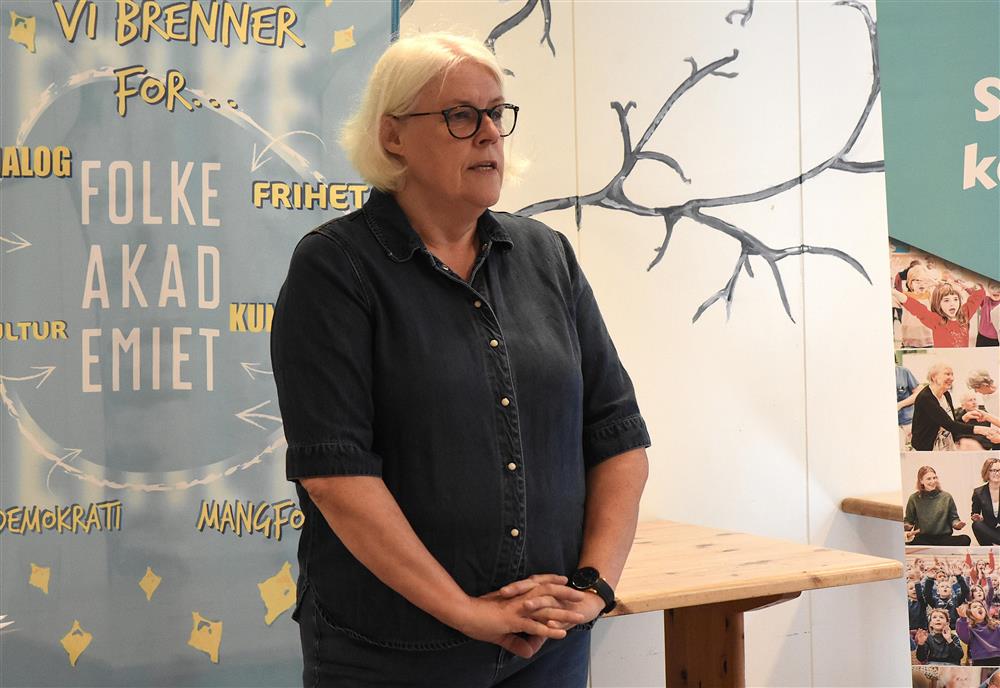 Leiar i SAFT Tone Kolsrud Schulstock - Klikk for stort bilete