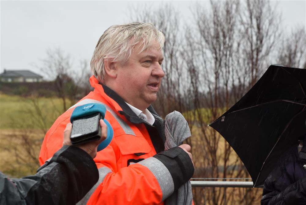 Utbyggingssjef i Statens vegvesen Kjell Inge Dolvik - Klikk for stort bilete