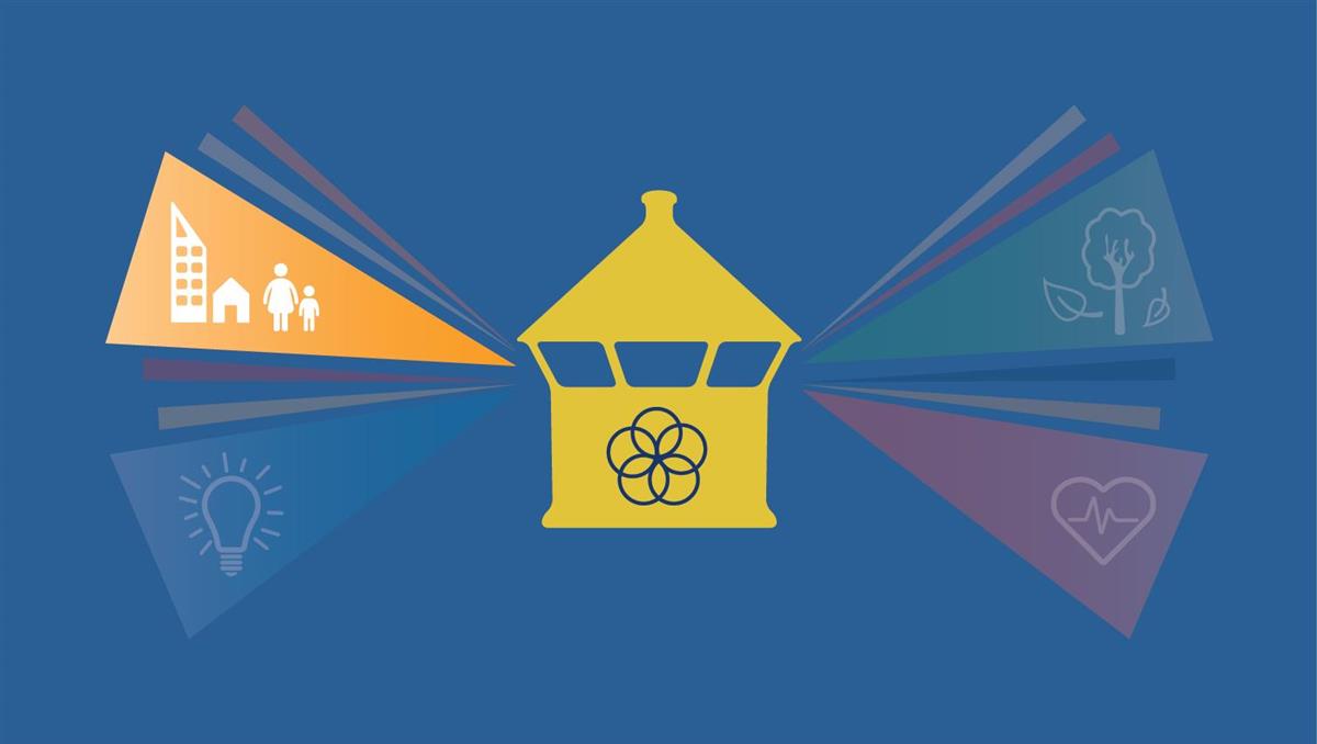 Logo for Bustadsosial temaplan - Klikk for stort bilete